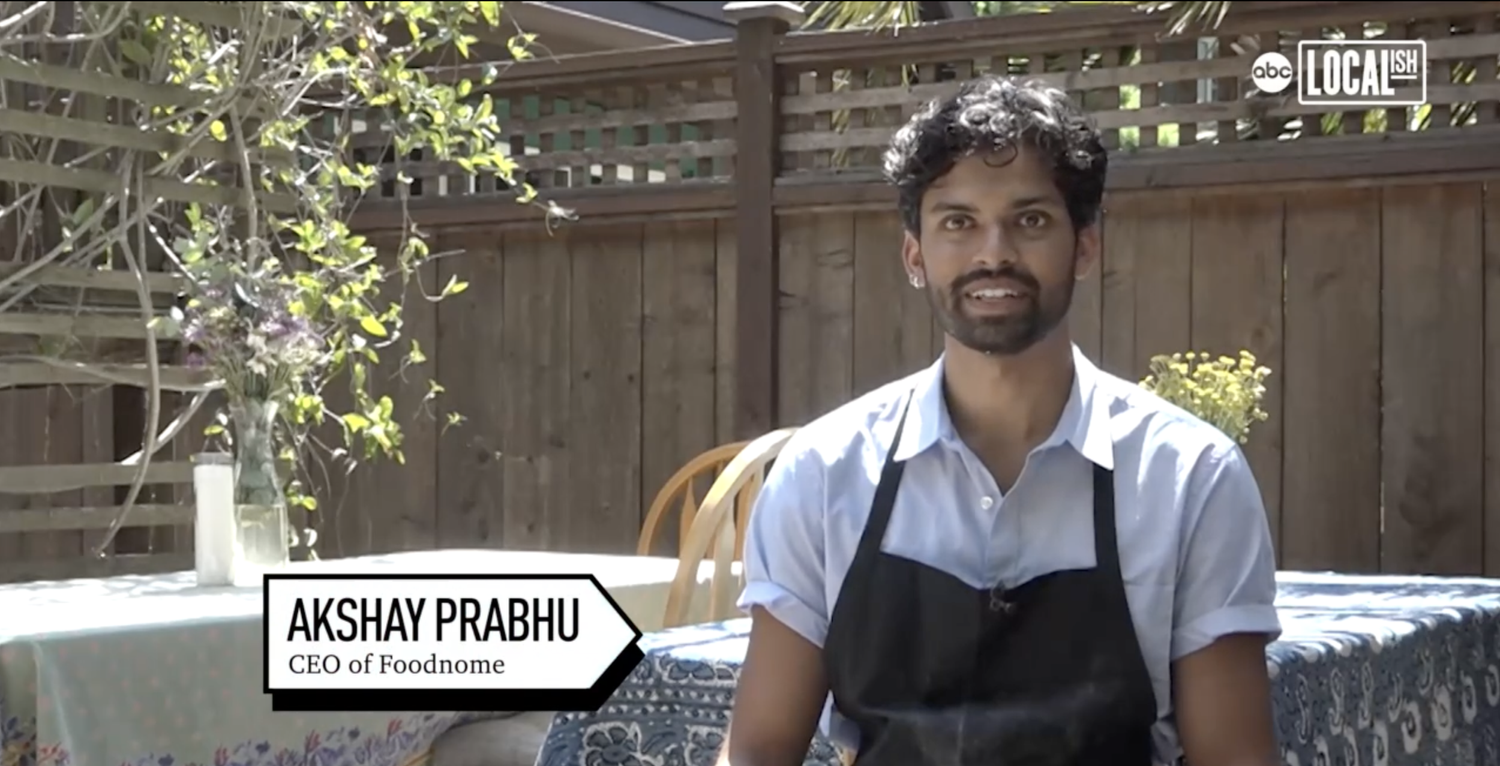 Akshay Prabhu, CEO of Foodnome